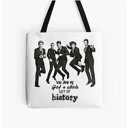 One Direction History All Over Print Tote Bag
