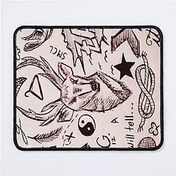 Ac 1211140003 One Direction Tattoo One Direction Mouse Pad Custom