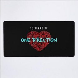 10 Years of One Direction Desk Mat