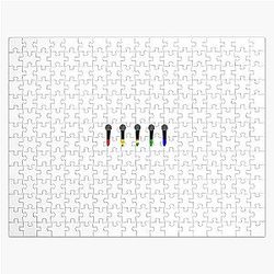 One Direction Microphones Jigsaw Puzzle