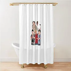 One Direction Shower Curtain