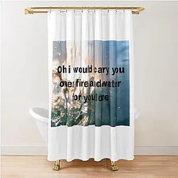 One Direction Shower Curtain
