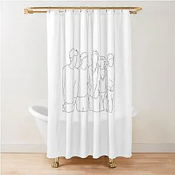 One Direction shower curtain