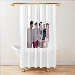 One Direction Shower Curtain