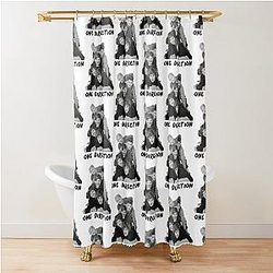 One Direction 5 With Shower Curtain