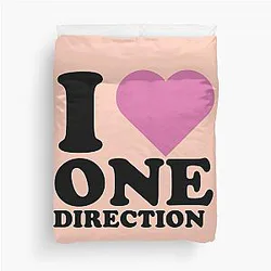 I love One Direction Duvet Cover