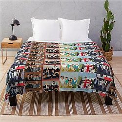 One Direction Discography Throw Blanket 2011 2015