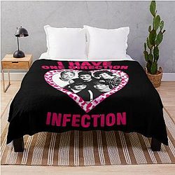 I Have One Direction Infection Throw Blanket