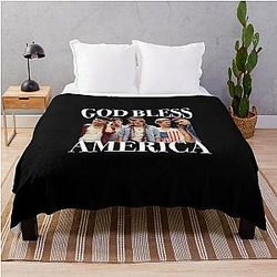 One Direction America Throw Blanket