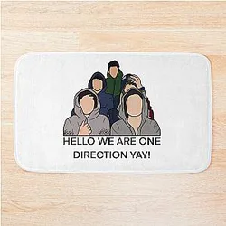 We Are One Direction Video Diaries Bath Matte