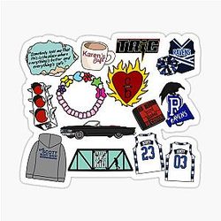 One Tree Hill Sticker Pack