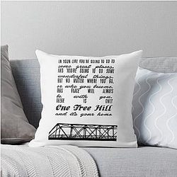 There Is One Tree Hill Throw Pillow