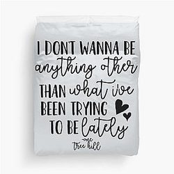 One Tree Hill Theme Song Duvet Cover