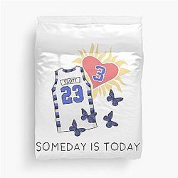 One Tree Hill Someday is Today Graduation Cap Duvet Cover