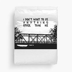 I Don't Want To Be One Tree Hill Poster Duvet Cover