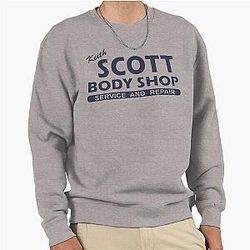 Keith Scott Body Shop Hoodie One Tree Hill Lucas Scott Pullover Sweatshirt