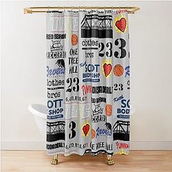 One Tree Hill 2000s TV Nostalgia Shower Curtain
