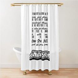 THERE IS ONE TREE HILL Shower Curtain