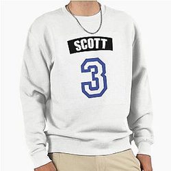 One Tree Hill Lucas Scott Number Pullover Sweatshirt
