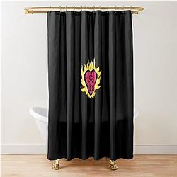 One Tree Hill Clothes Over The Heart Shower Curtain