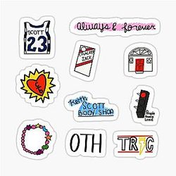 One Tree Hill sticker pack