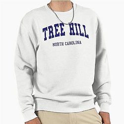 ONE TREE HILL COLLEGE STYLE FITTED PULLOVER SWEATSHIRT