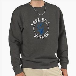 One Tree Hill Ravens White Pullover Sweatshirt
