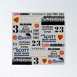One Tree Hill - 2000s TV Nostalgia Poster