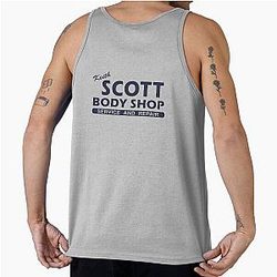 Keith Scott Body Shop Hoodie One Tree Hill Lucas Scott Tank Top