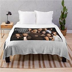 One Tree Hill Cast Throw Blanket