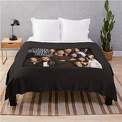 One Tree Hill Cast Throw Blanket