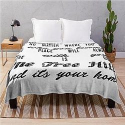 There is Only One Tree Hill Throw Blanket