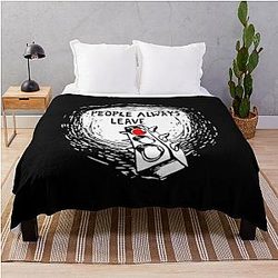 One Tree Hill People Leave Throw Blanket