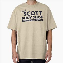 Keith Scott Body Shop Hoodie One Tree Hill Lucas Scott Oversized T-Shirt