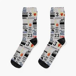 One Tree Hill 2000s TV Nostalgia Socks