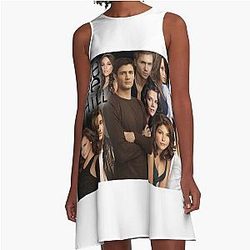 One Tree Hill Cast A line Dress