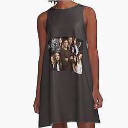 One Tree Hill Cast A-Line Dress