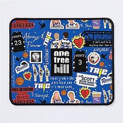 One Tree Hill College - Vintage TV-Inspired Fan Art Design Mouse Pad