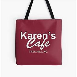 Karen's Cafe Lucas Scott All Over Print Tote Bag