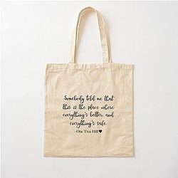 One Tree Hill Cotton Tote Bag