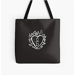 Clothes Over Bros logo shirt One Tree Hill Brooke Davis Fitted T-Shirt All Over Print Tote Bag