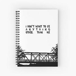 I Dont Want To Be One Tree Hill Spiral Notebook