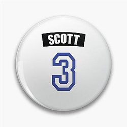 One Tree Hill Lucas Scott Jersey Number Pin