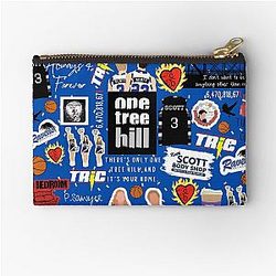 One Tree Hill College Vintage TV-Inspired Fan Art Design Zipper Pouch