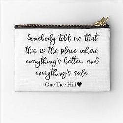 One Tree Hill - Somebody told me Zipper Pouch