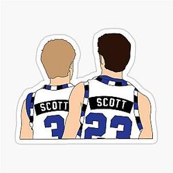 Scott Brothers One Tree Hill Sticker