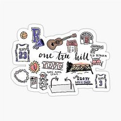 One Tree Hill Icon Sticker
