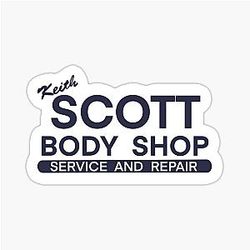 One Tree Hill - Keith Scott Body Shop - Service Repair Sticker