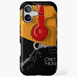 Vintage Only Murders in the Building Fan Art iPhone Case