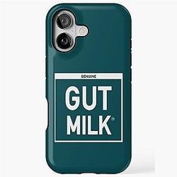 GUT Milk Only Murders in the Building Black iPhone Tough Case